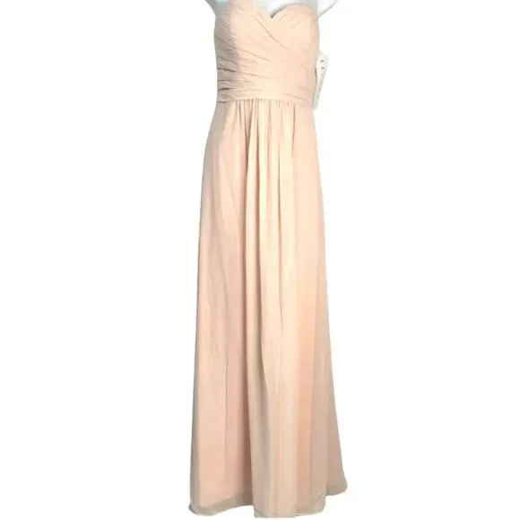 sachin and babi light blue dress Peach Wedding Guest Dresses
